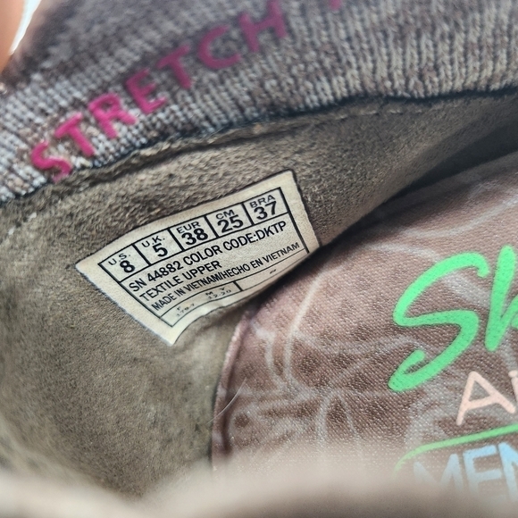 Skechers Shoes Women 8 Cleo Honeycomb Fabric Pointed Toe Flats - Picture 8 of 13